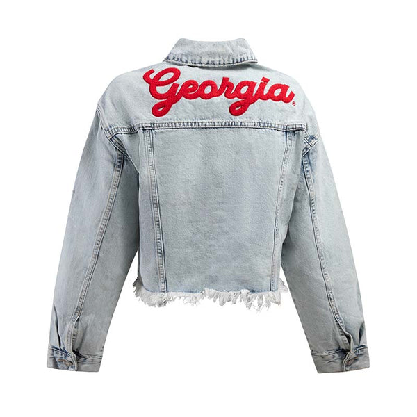 Hype and Vice UGA Denim Jacket | Palmetto Moon