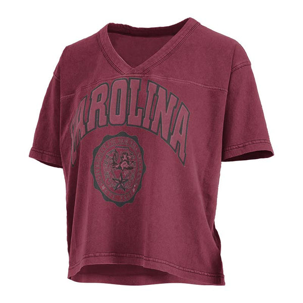 Women's Garnet South Carolina Gamecocks Edith Long Sleeve T-Shirt