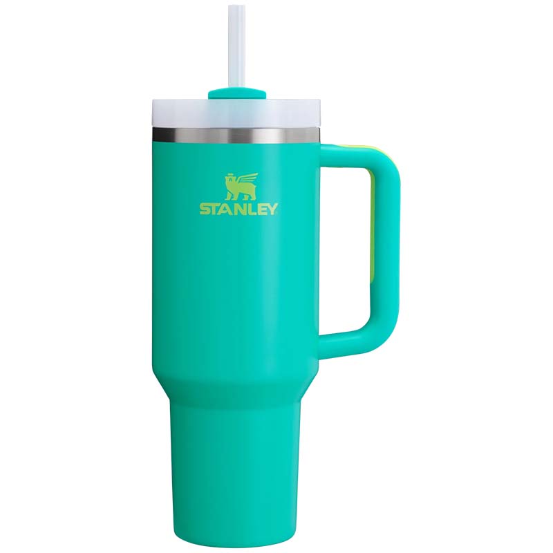 The 40oz Quencher H2.0 Flowstate™ Tumbler in Tropical Teal