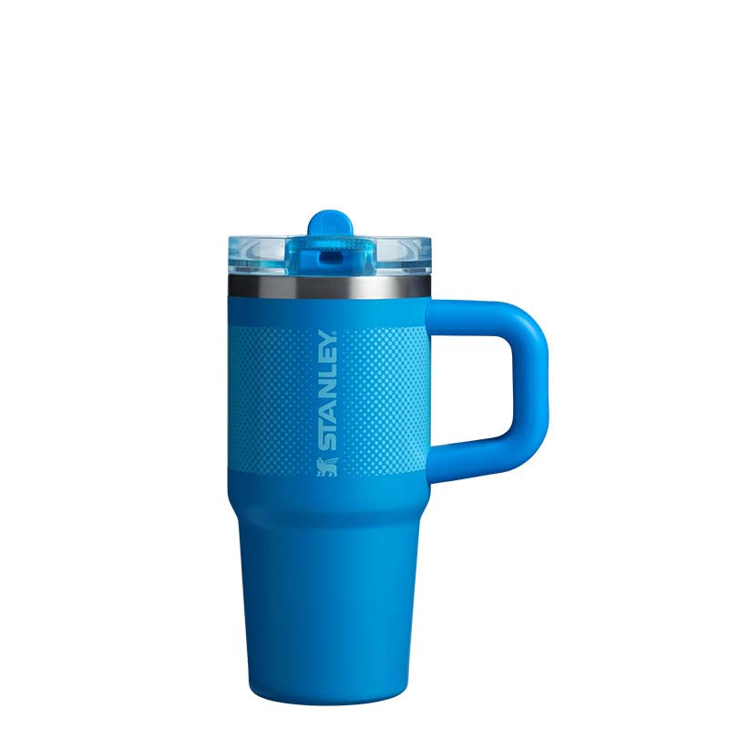 The 14oz Quencher ProTour Flip Straw Tumbler in Azure Fade