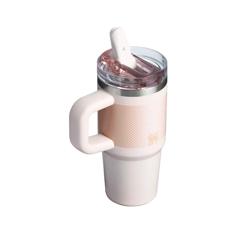 The 14oz Quencher ProTour Flip Straw Tumbler in Rose Quartz