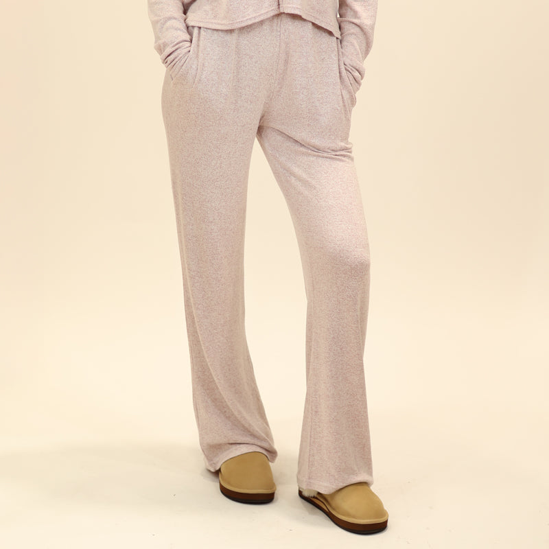 Wide Hacci Pant in Pink