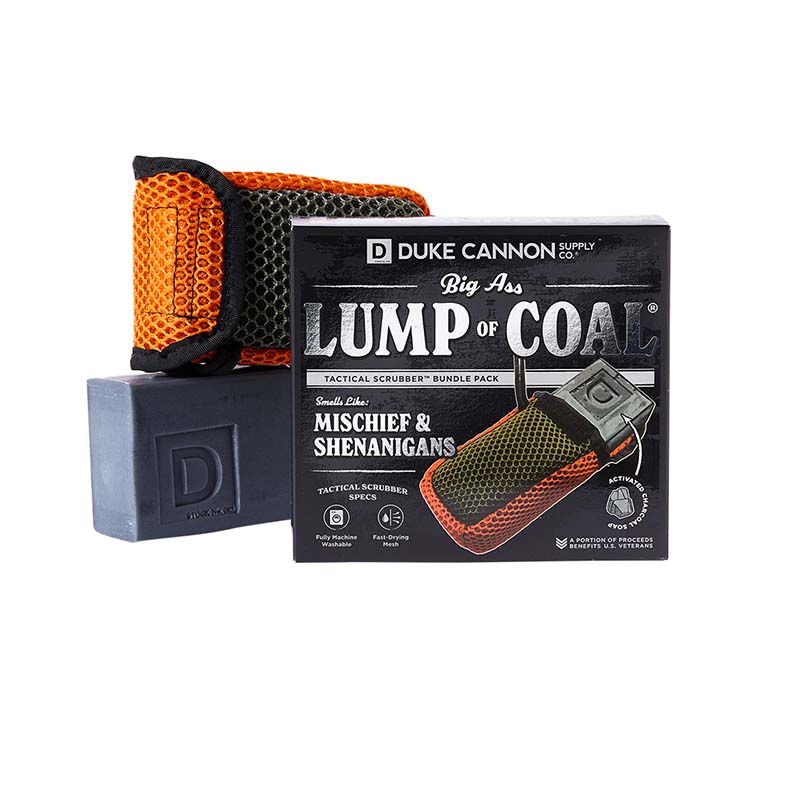 Duke Cannon Supply Co. Tactical Scrubber, Soap On a Rope