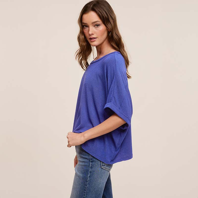 Dolman Sleeve Boxy Top