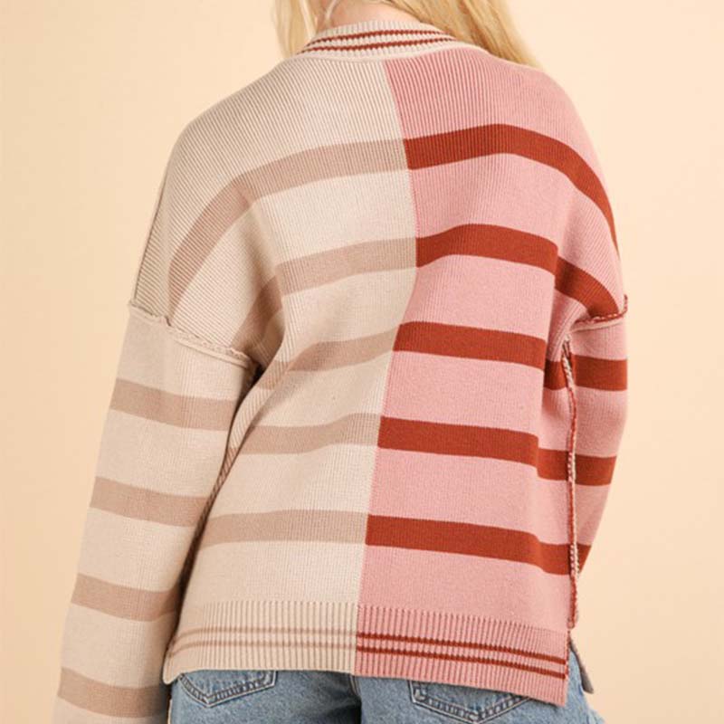 Stripe Block Sweater