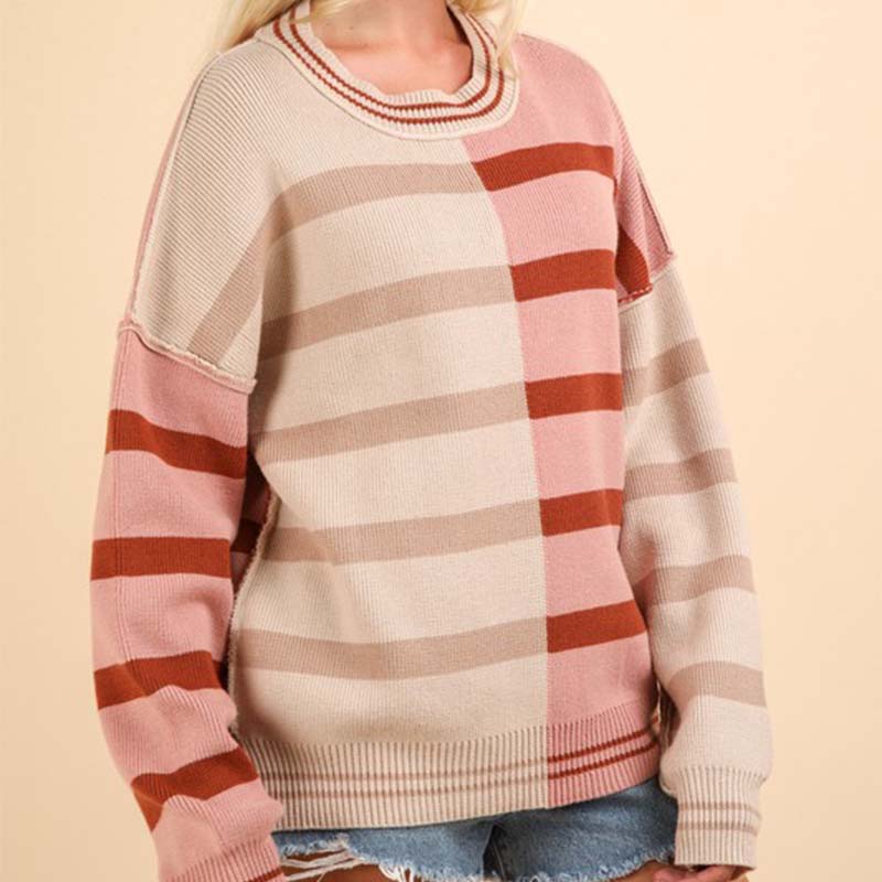 Stripe Block Sweater