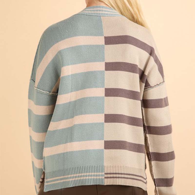 Stripe Block Sweater