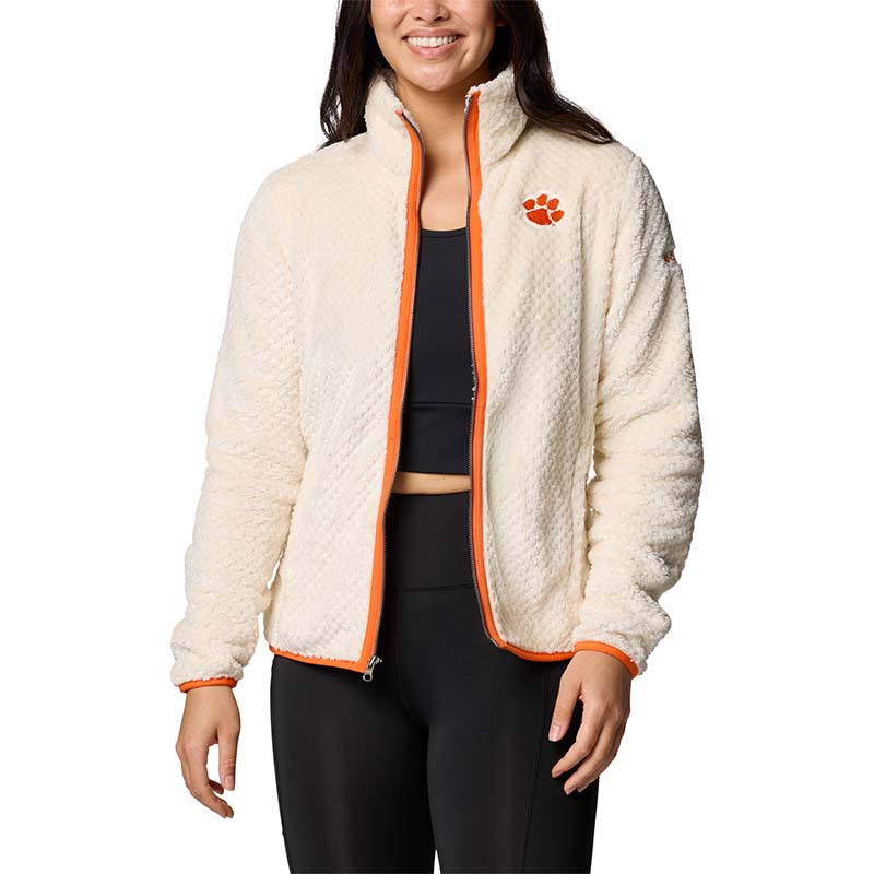 Clemson Fire Side Fuzzy Sherpa Pullover