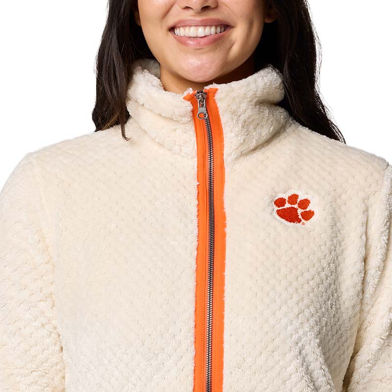 Clemson Fire Side Fuzzy Sherpa Pullover