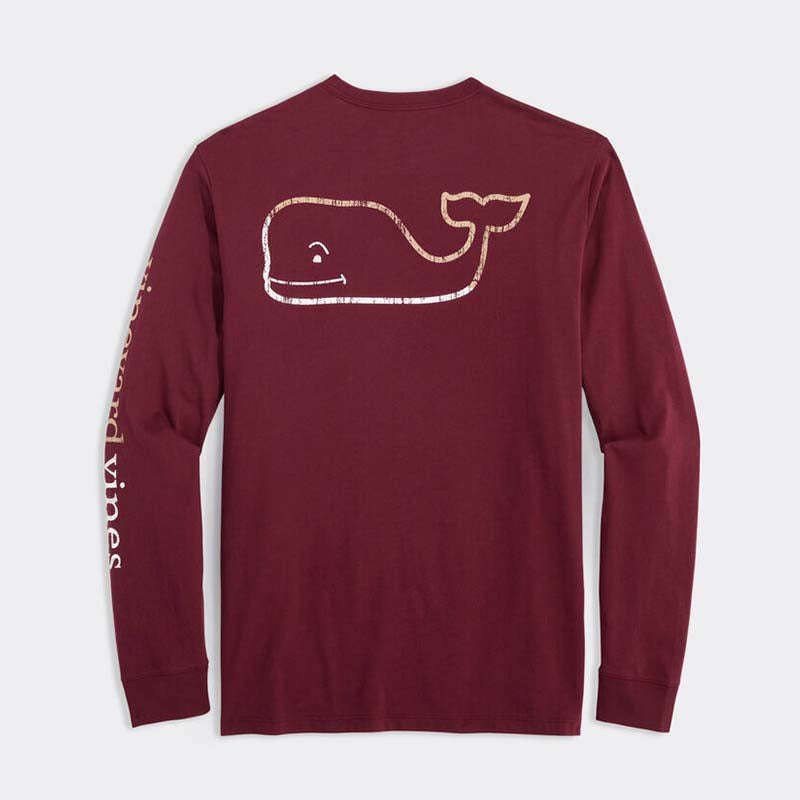 Burgee Vintage Whale Long Sleeve T-Shirt