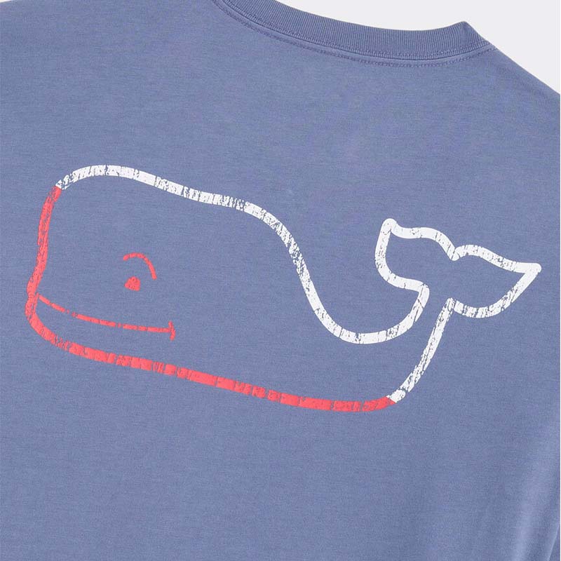 Burgee Vintage Whale Long Sleeve T-Shirt