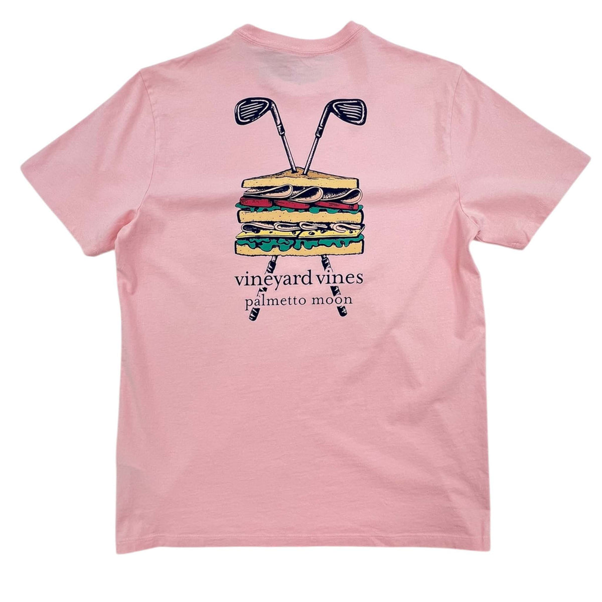 Palmetto Moon Custom Golf Club Sandwich Short Sleeve T-Shirt