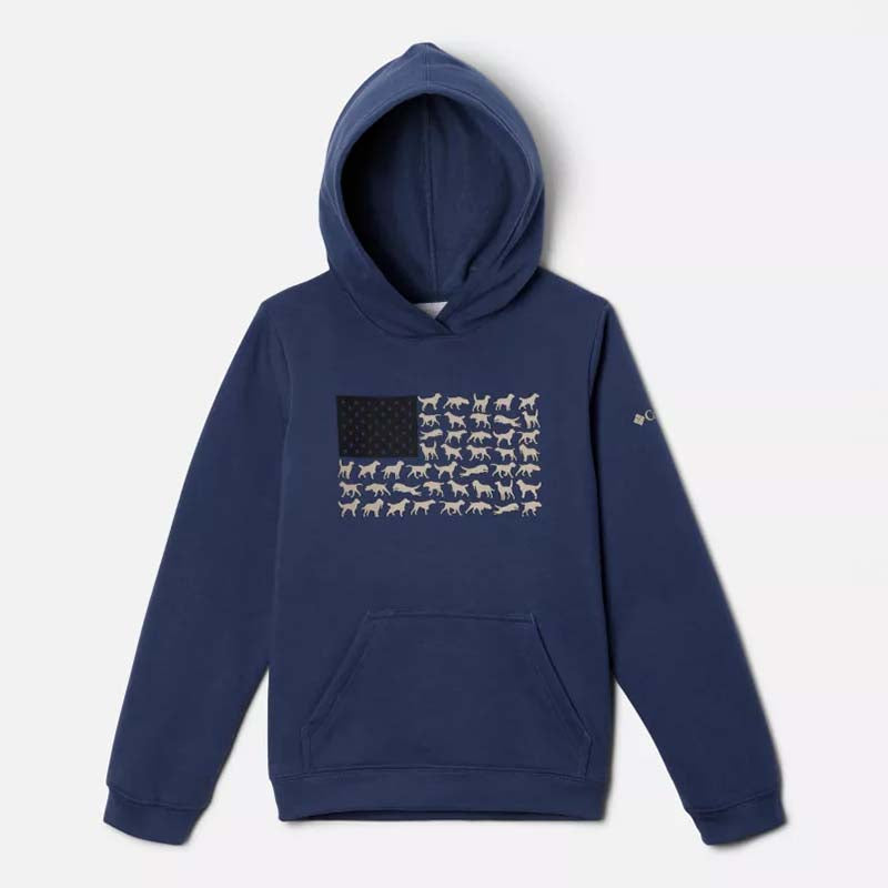 Youth PHG™ Hunt Flag Hoodie in Zinc