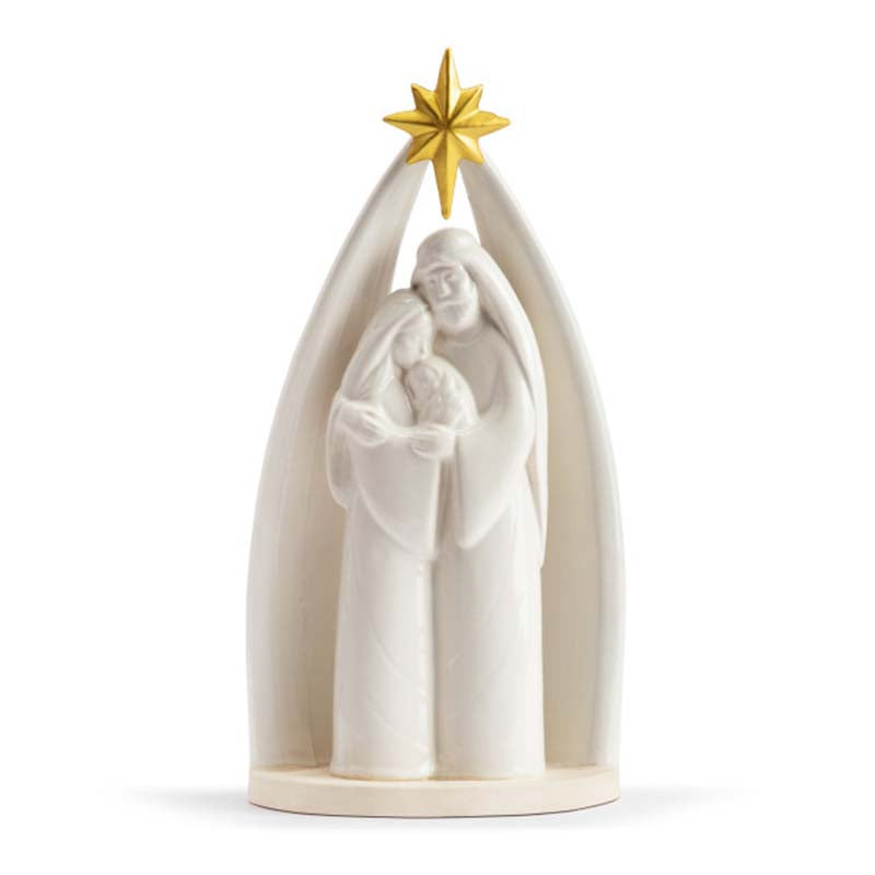 Ceramic Holy Family Figure