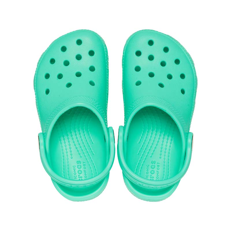 Crocs Kids Classic Clog in Lagoon Palmetto Moon