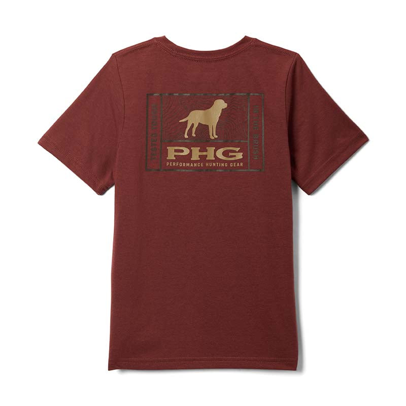 Youth PFG™ Short Sleeve T-Shirt in Red