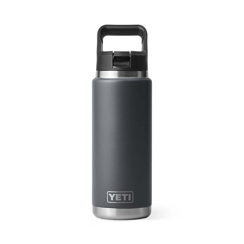 YETI RAMBLER 26oz STACKABLE CUP w/STRAW LID (CHARCOAL )