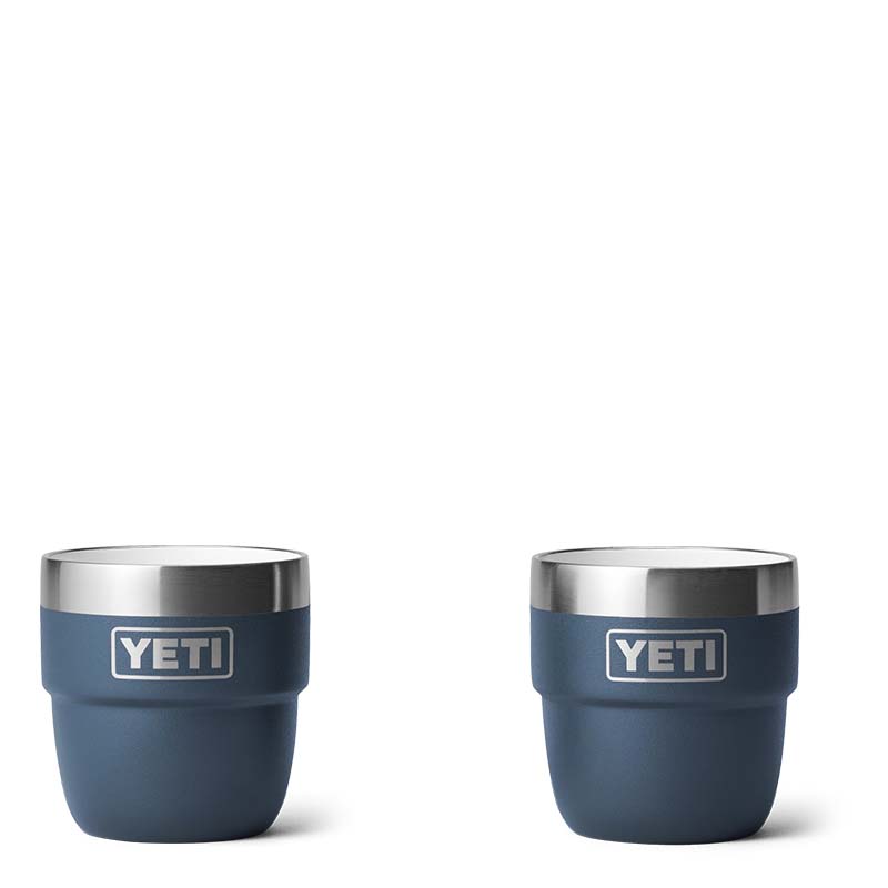 YETI Navy Rambler 4 oz Stackable Cups (2 Pack)
