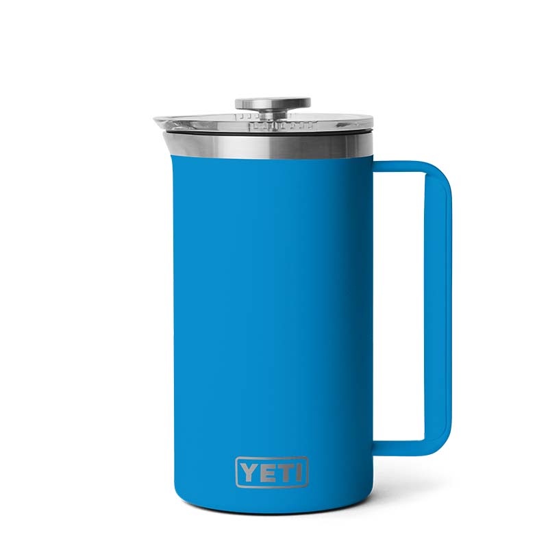 Rambler 34oz French Press Big Wave Blue