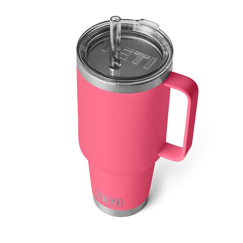 Tropical Pink Rambler 42oz Straw Mug