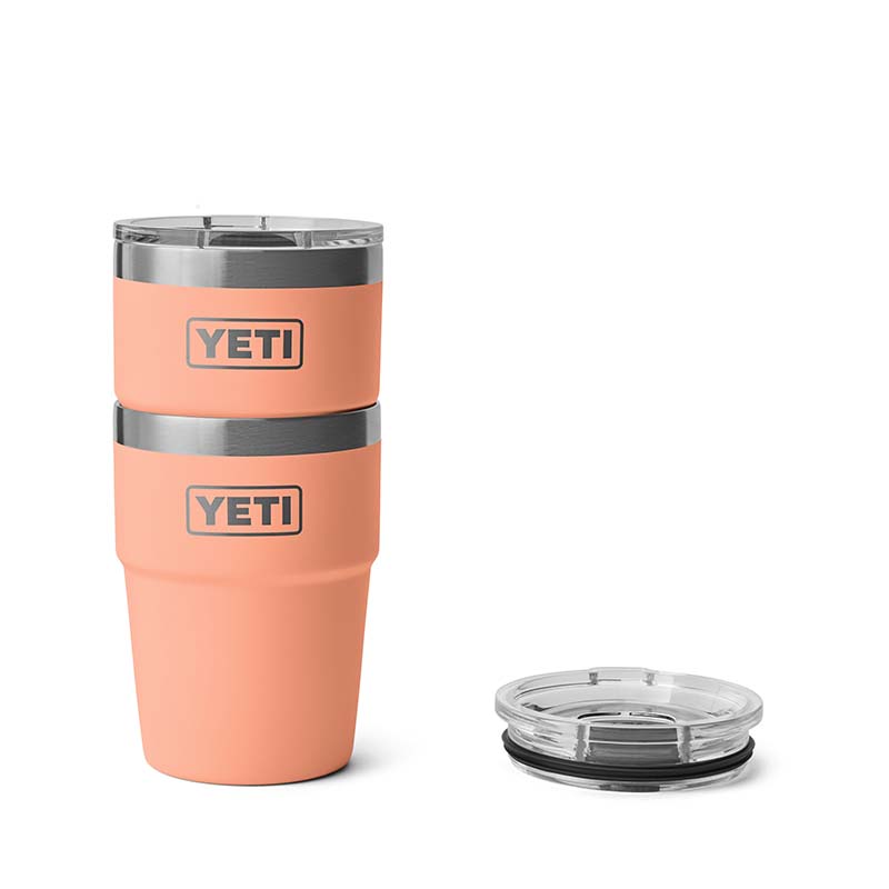 Lowcountry Peach 16oz Rambler Stackable Cup