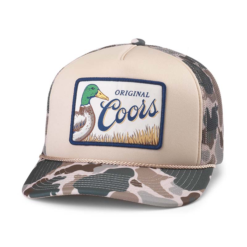 Coors Mallard Two Toned Patch Trucker Hat