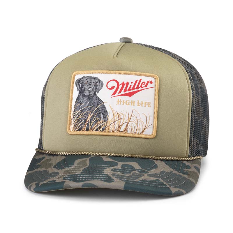 Miller High Life Mallard Two Toned Patch Trucker Hat