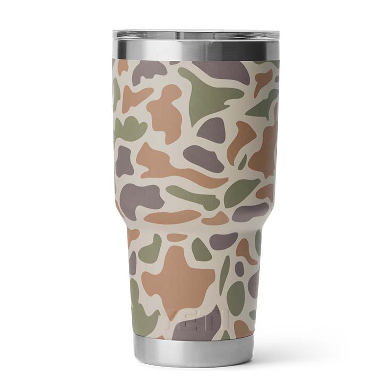 Tan Camo Rambler 30oz Tumbler