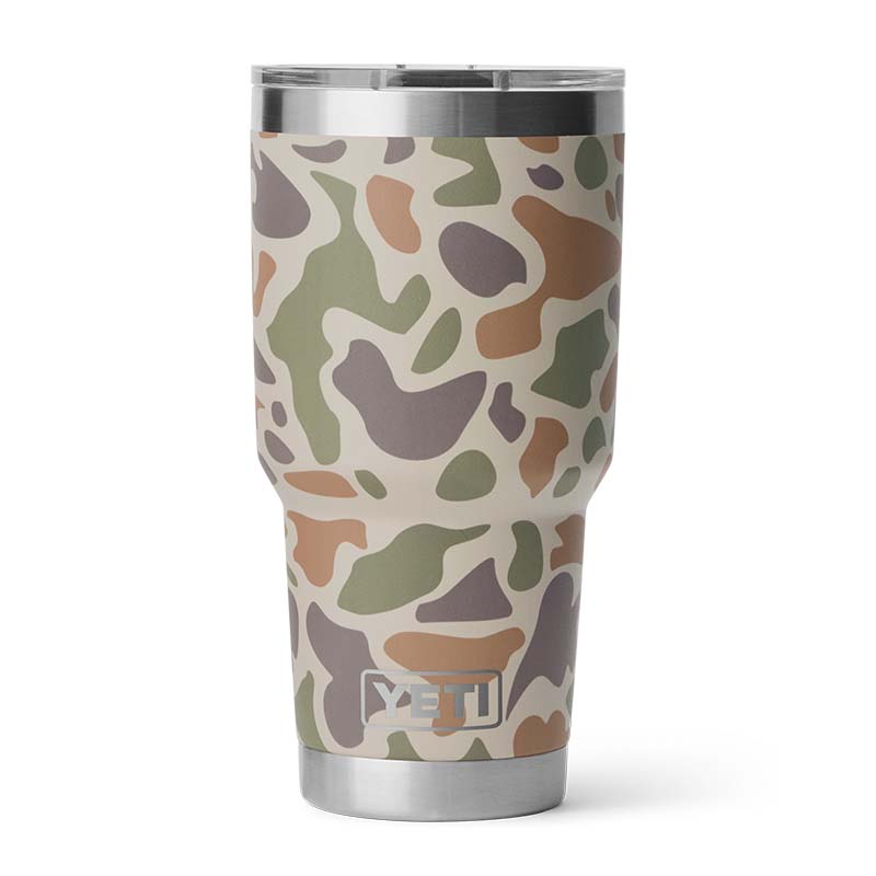 Tan Camo Rambler 30oz Tumbler