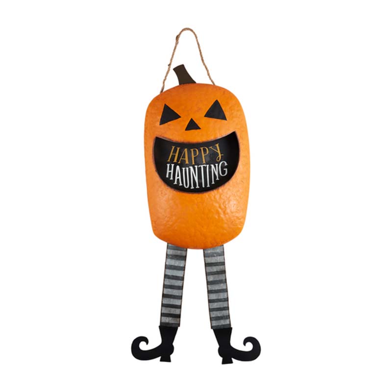 Mud Pie Pumpkin Candy Door Hanger