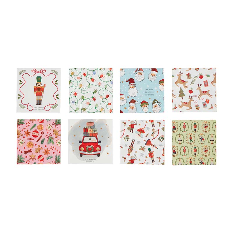 Assorted Christmas Bar Napkin