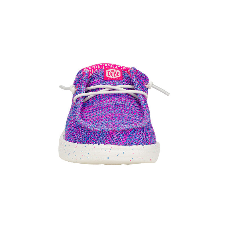 Girls Wendy Mesh in Purple Multi