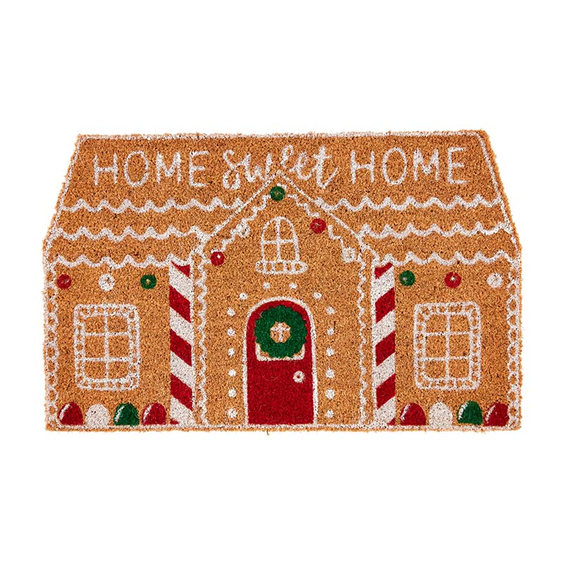 Gingerbread House Doormat