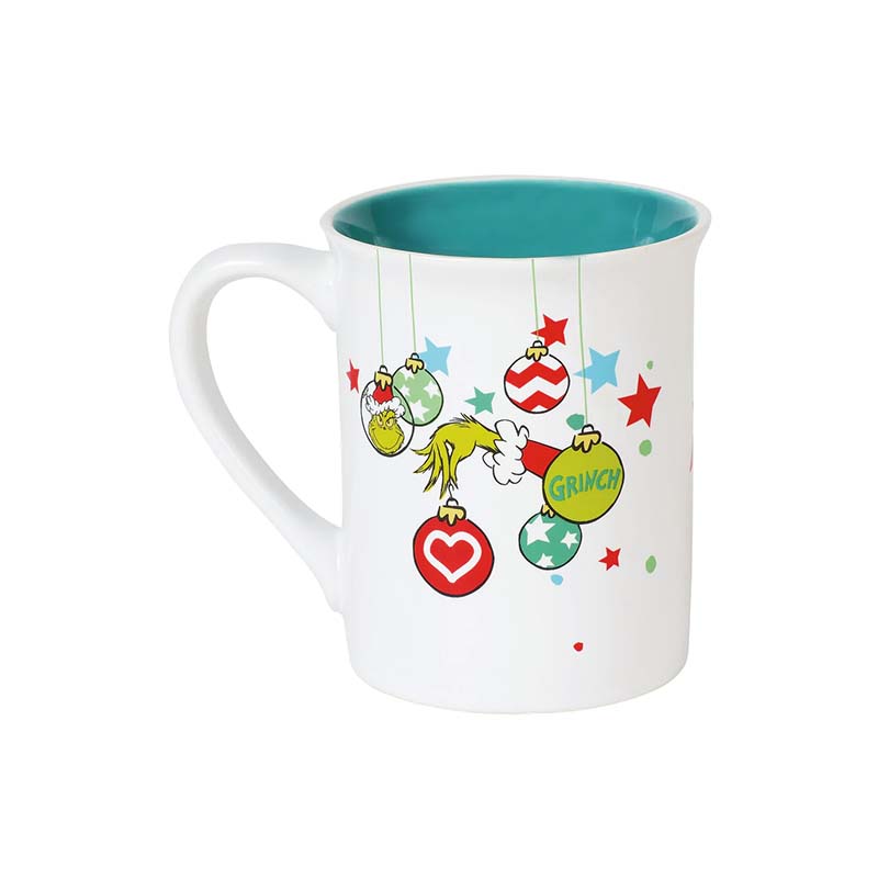 Resting Grinch Face Mug