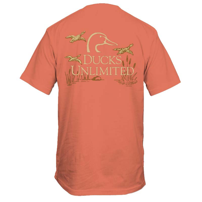 Ducks Unlimited Drawn Ducks Short Sleeve T-Shirt