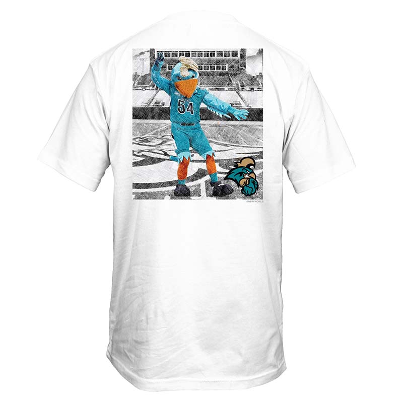 CCU Drawn Field Mascot Short Sleeve T-Shirt