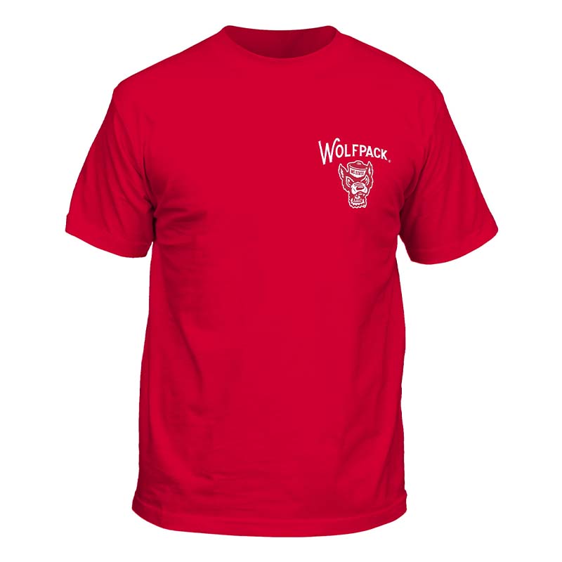 NC State Sepia Stadium Short Sleeve T-Shirt