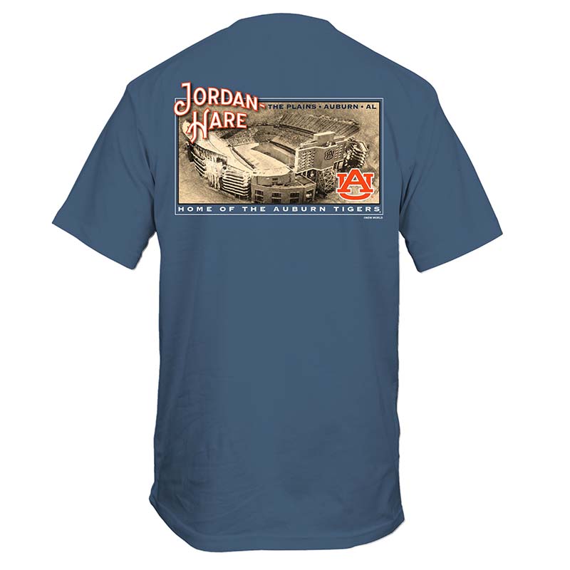 Auburn Sepia Stadium Short Sleeve T-Shirt