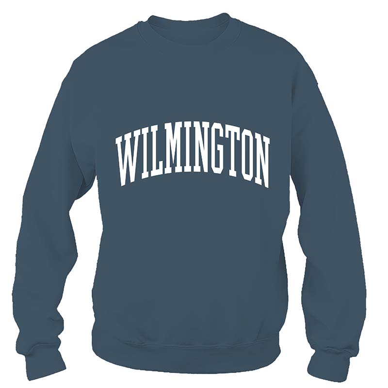 New World Graphics Airforce Blue Wilmington Crewneck Sweatshirt