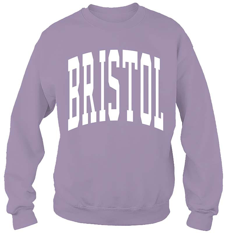 Bristol Crewneck Sweatshirt in Lavender