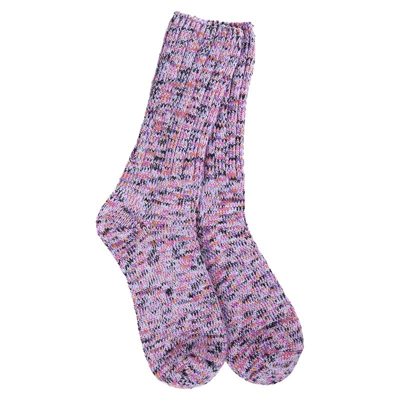 Weekend Rag Crew Socks in Lavender