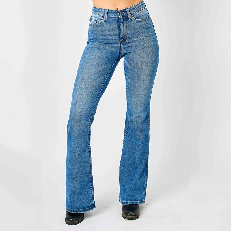 Classic High Rise Flare Jeans