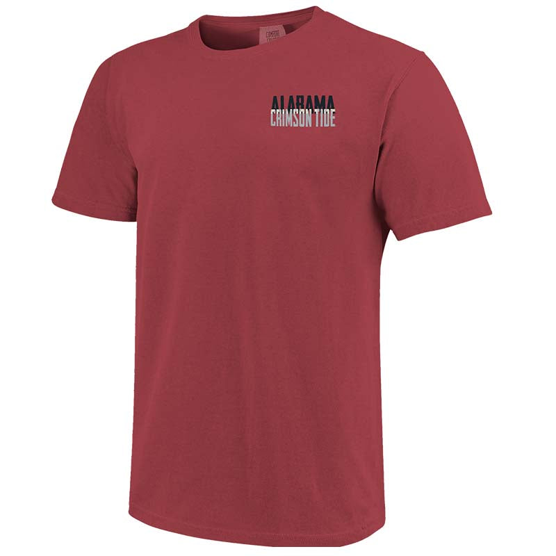 Alabama Overlay Campus Short Sleeve T-Shirt