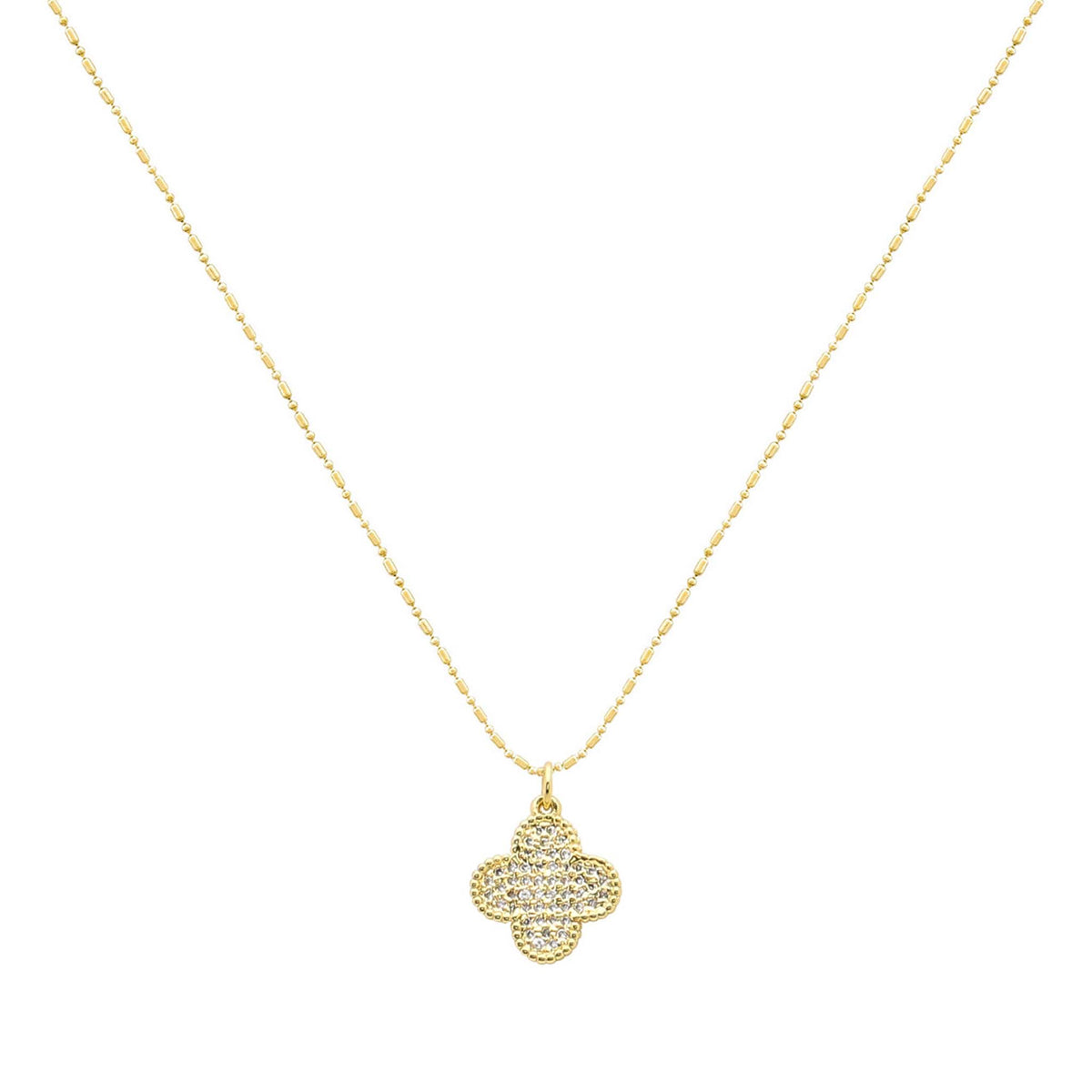 Diamond Clover Necklace