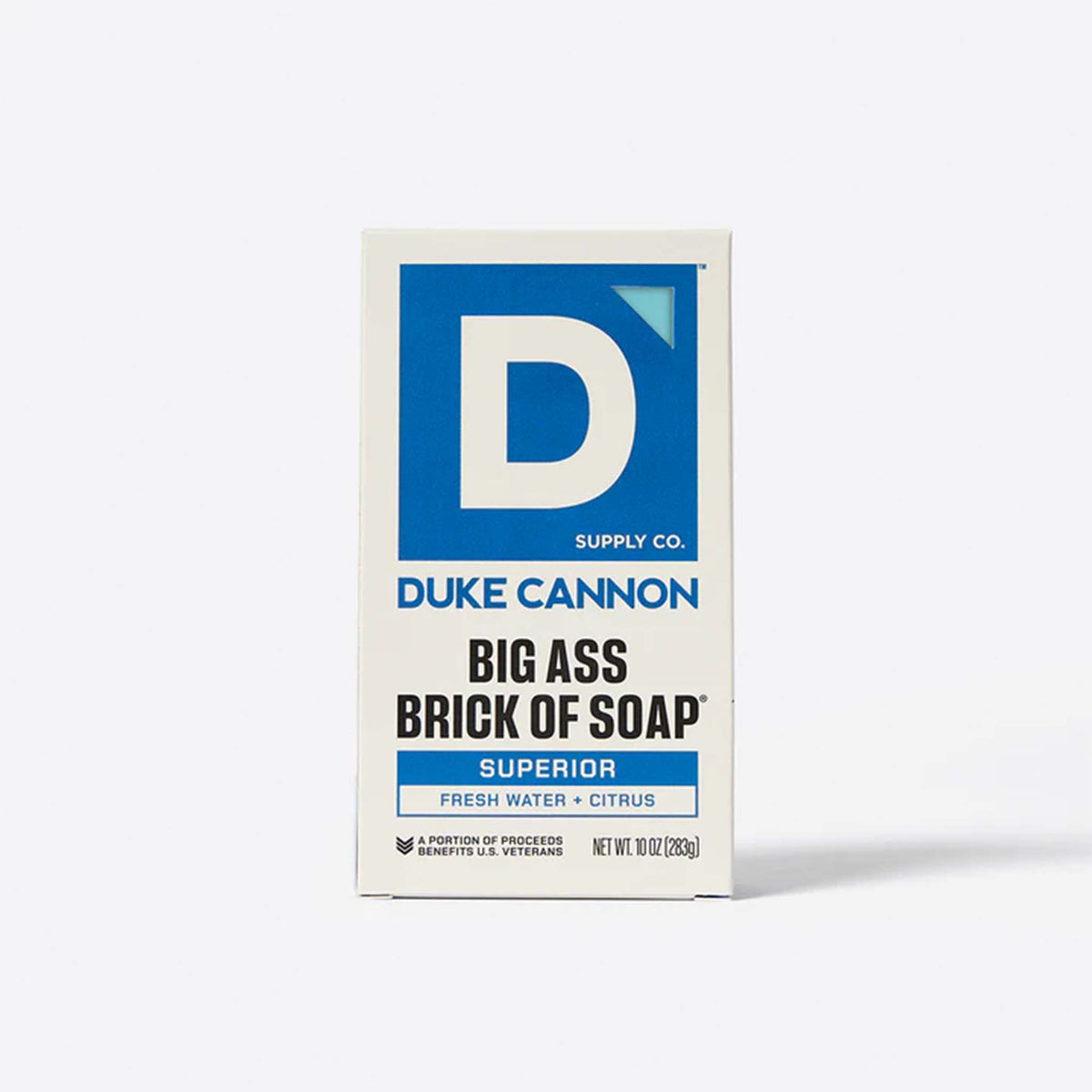 Duke Cannon Bar of Soap - This Superior scent smells like fresh water and citrus.