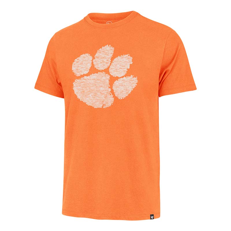 47 Brand Clemson Premier Franklin Short Sleeve T-Shirt in Orange