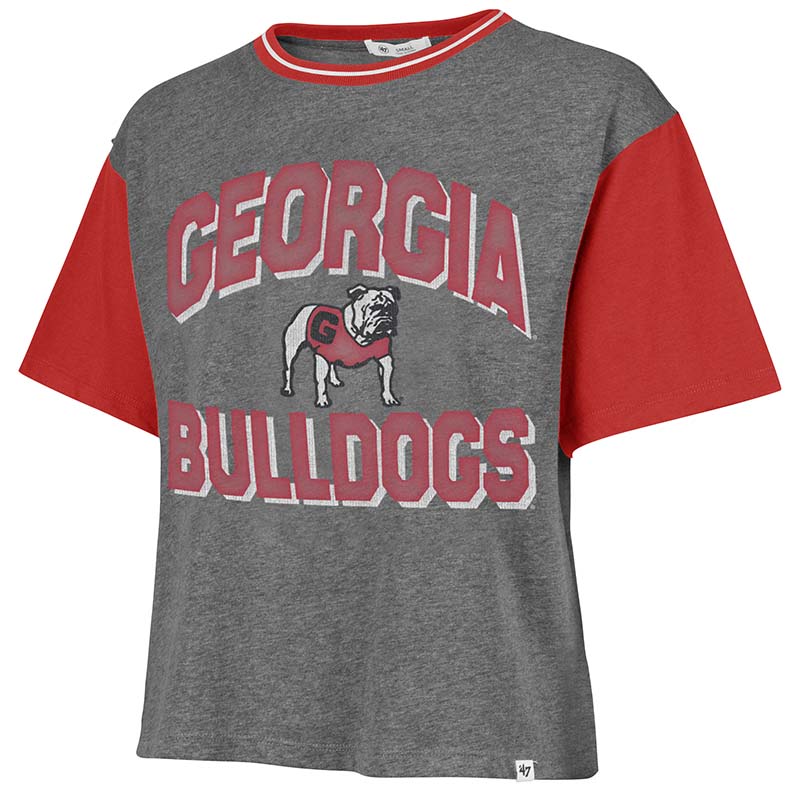 47 Brand UGA Clubhouse Ziggy Short Sleeve T-Shirt