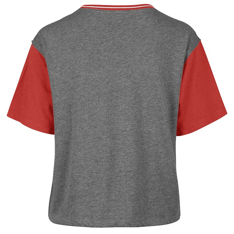 Back shot of 47 Brand UGA Clubhouse Ziggy Short Sleeve T-Shirt