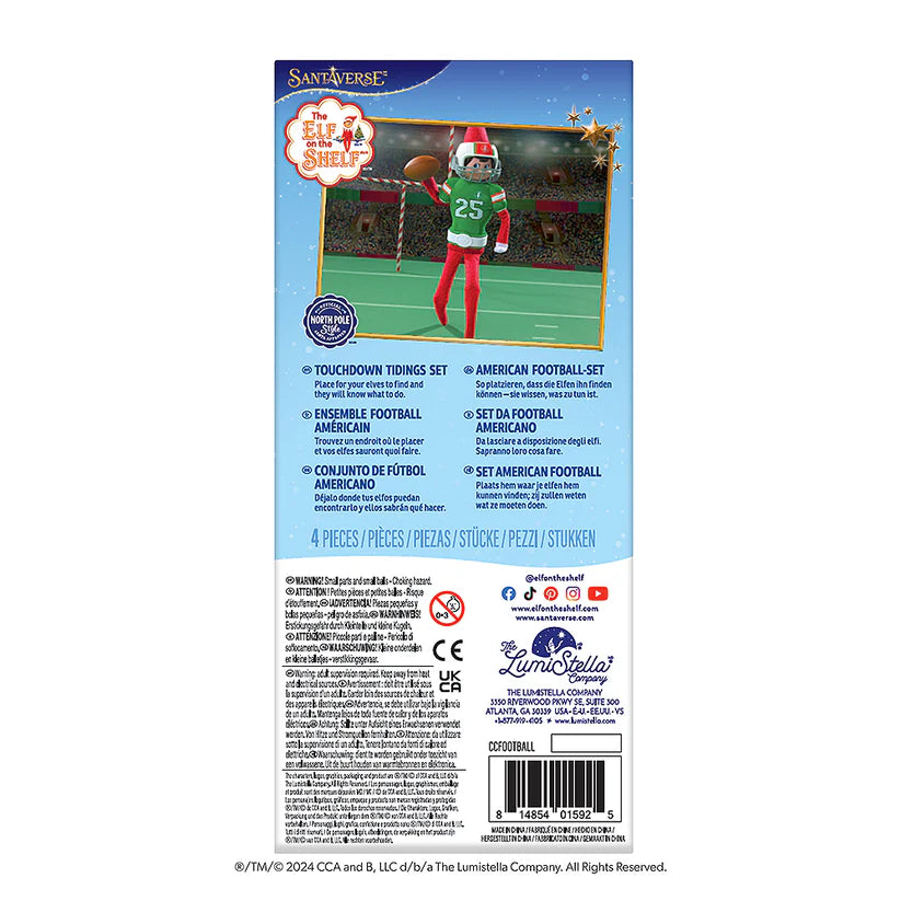 The Elf on the Shelf® Football Outfit