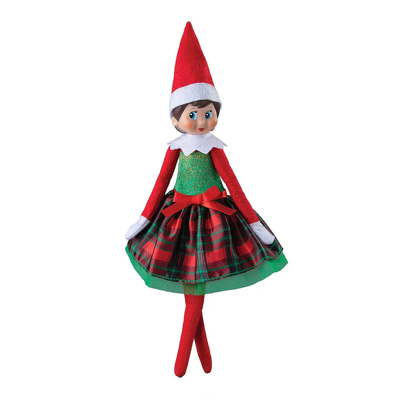 The Elf on the Shelf® Plaid Dress Outfit